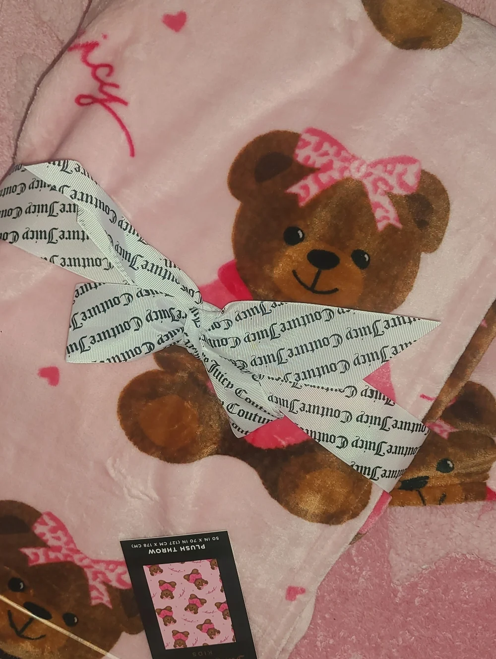 Juicy Couture Blanket 🎀